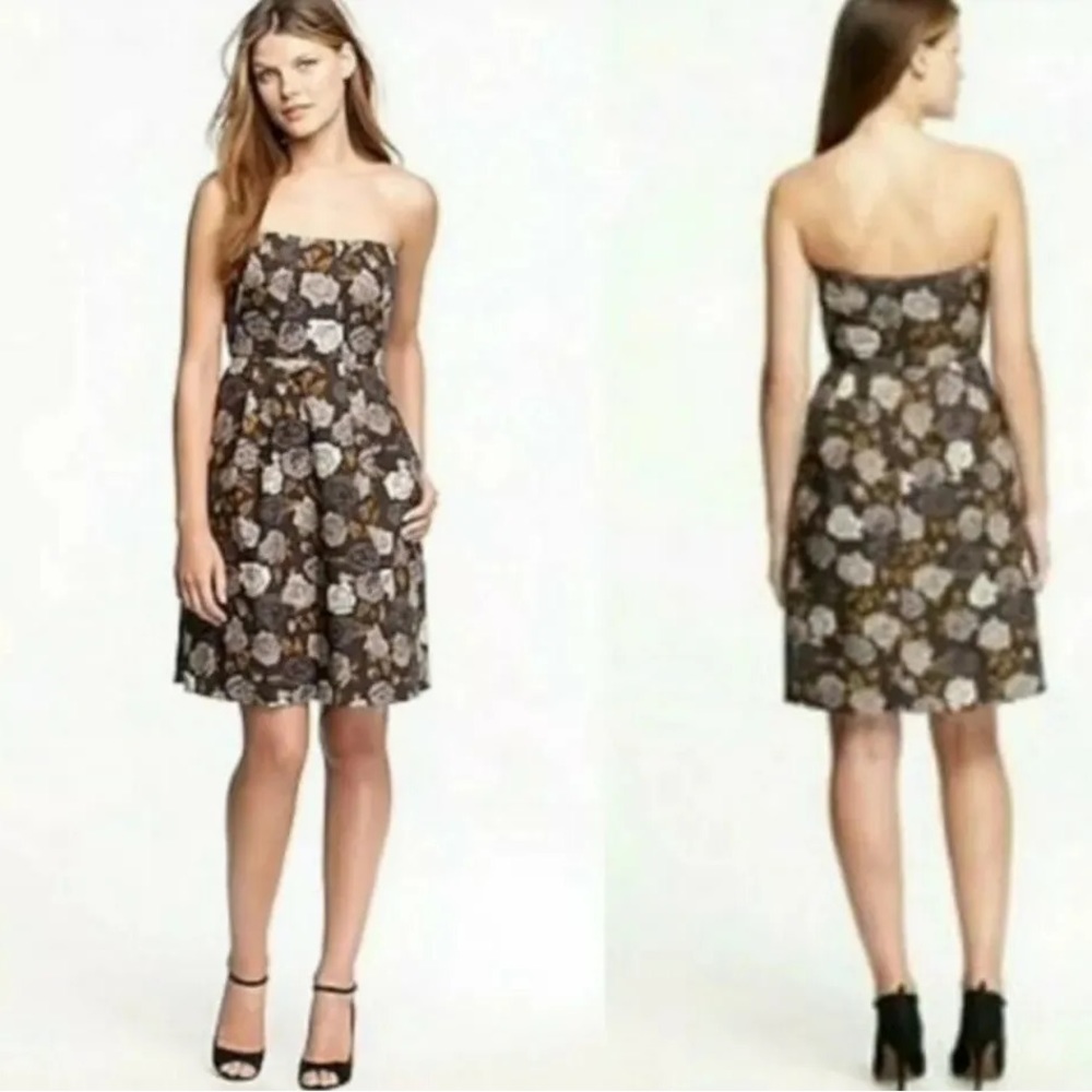 J.Crew Marielle Strapless A-Line Dress with pockets! | LIKE NEW VINTAGE